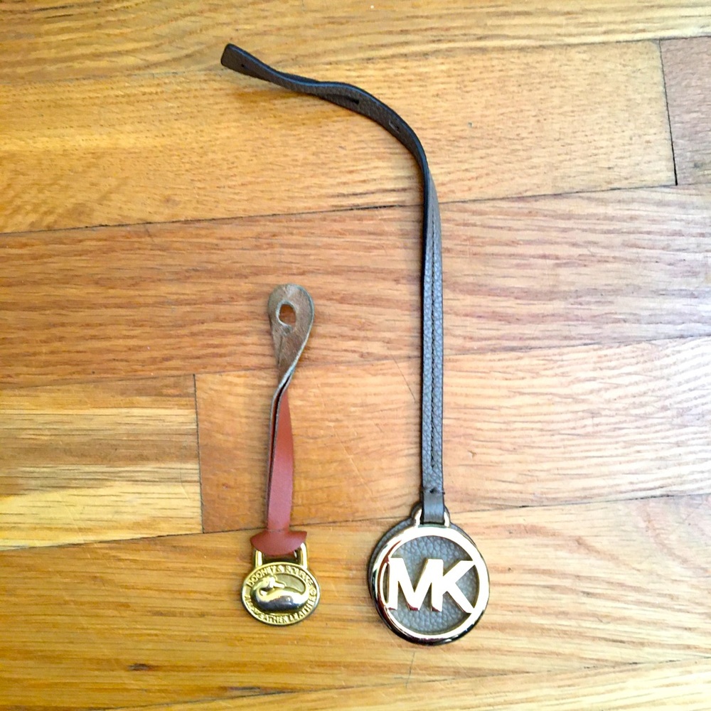 DOONEY & BOURKE and MICHAEL KORS MK PURSE FOBS SET